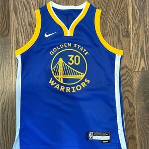 Curry Golden State Warriors Blue Jersey